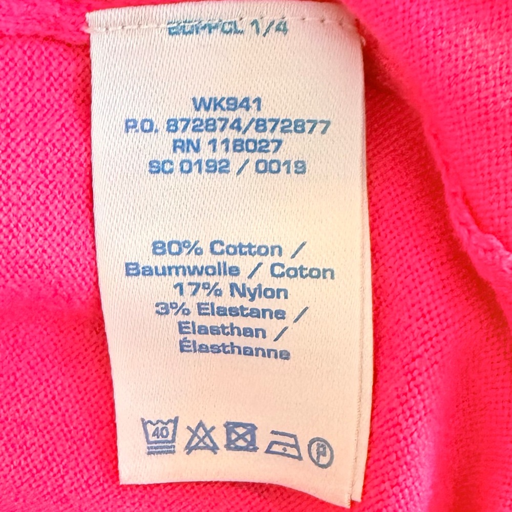 Boden Pink Scoop Neck Button Front Cardigan 18 - Picture 8 of 9